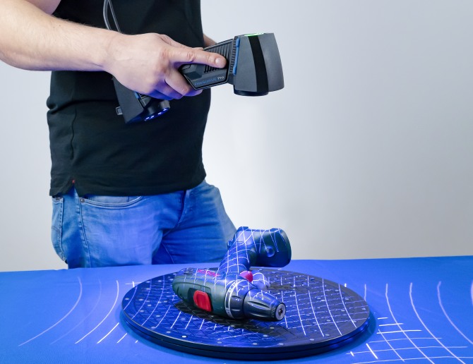 3D scanning setup